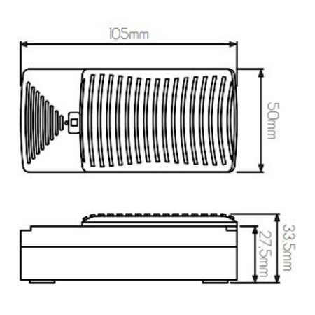 FANTASIA Dimmer ROTARY voor LED 5-100W Trailing Edge Dimming
