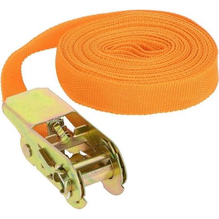 CARPOINT Spanband met Ratel 25mm 3m 500kg Oranje