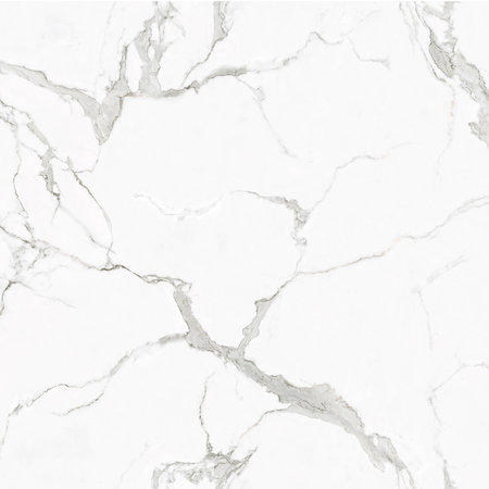 ROXER Wandpanelen Kunststof Marble White Frost XXL, 80cm x 260cm