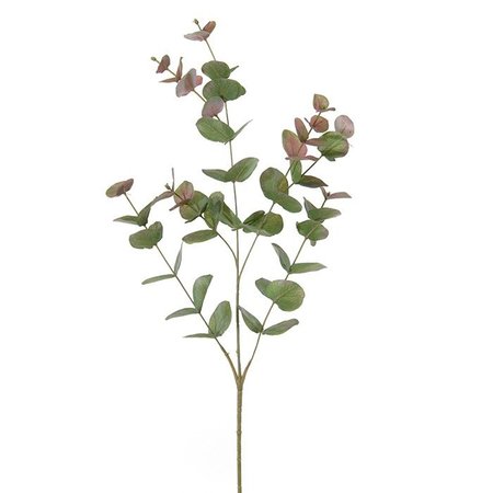 Kunstplant Eucalyptus 90cm Groen/Rood