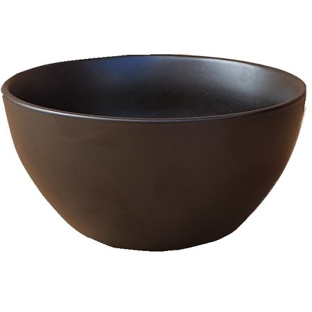 Pot Ceramic Bowl Black 14cm