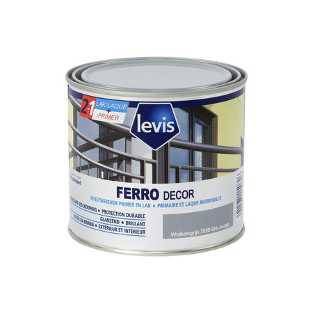 Levis Ferro Decor Wolkengrijs 500ml
