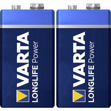 VARTA Longlife Power 9V-Alkalinebatterij 6LR61