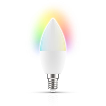 QNECT Meerkleurige LED-lamp E14 Smart Wi-Fi 4,5W