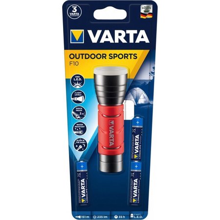 VARTA Outdoor Sports F10 LED Met handlus