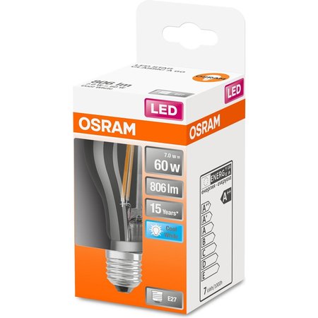 OSRAM Led-lamp Peer E27 7W Koudwit 4000K Helder