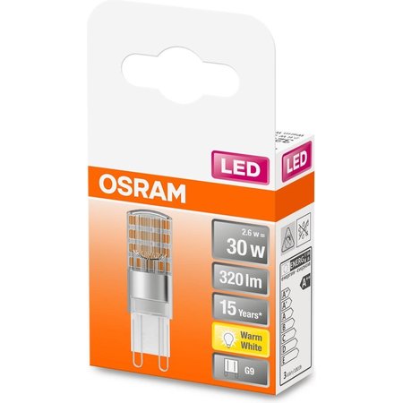 OSRAM Led-lamp Pin G9 2.6W Warmwit 2700K