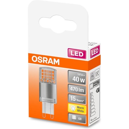 OSRAM Led-lamp Pin G9 3.8W Warmwit 2700K