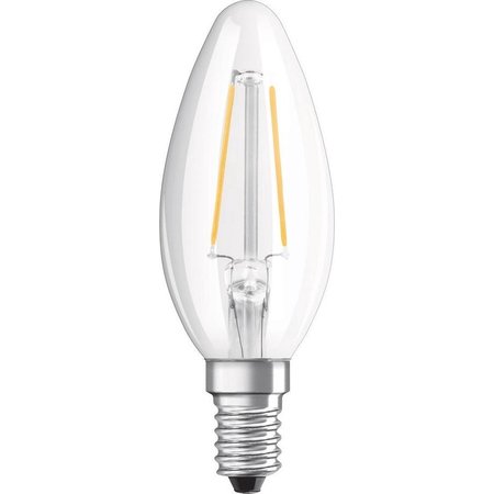 OSRAM Led-lamp Kaars E14 2,8W Warmwit 2700K Helder Dimbaar
