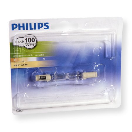 Philips Halogeen Halogeenbuislamp R7s 80W 78mm 1415Lm