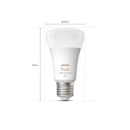 Philips Hue White and Color Ambiance E27 9W