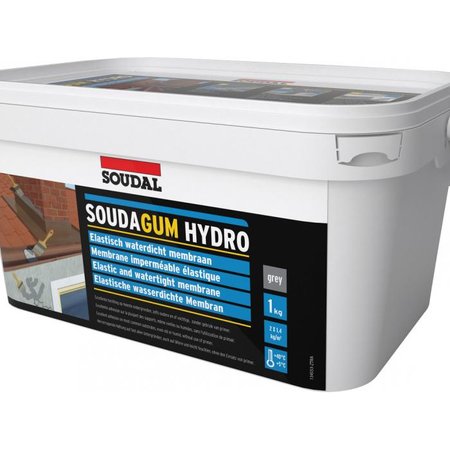 SOUDAL Soudagum Hydro Kit Grijs 1kg