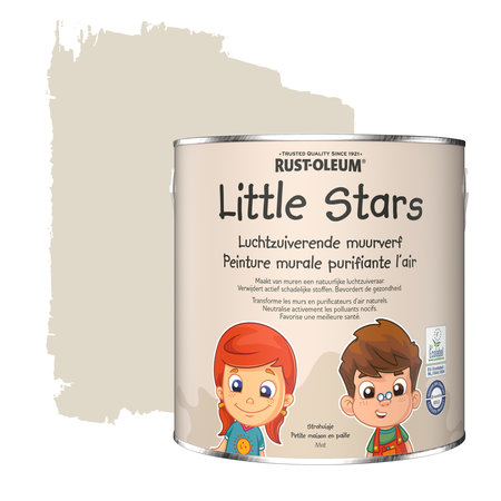 RUST-OLEUM Little Stars Luchtzuiverende Muurverf Strohuisje 2,5 liter