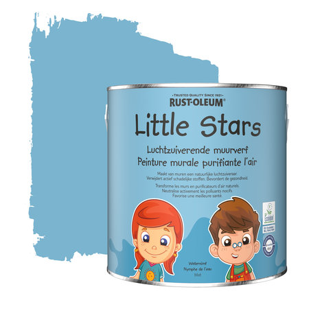 RUST-OLEUM Little Stars Luchtzuiverende Muurverf Waternimf 2,5 liter