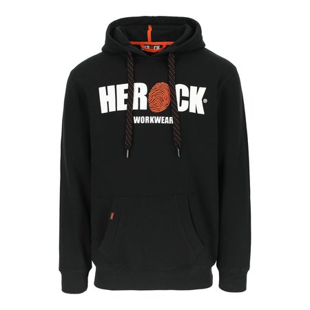 HEROCK Sweater Hero met Kap Zwart M