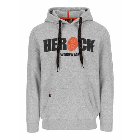 HEROCK Sweater Hero met Kap Licht Grijs S
