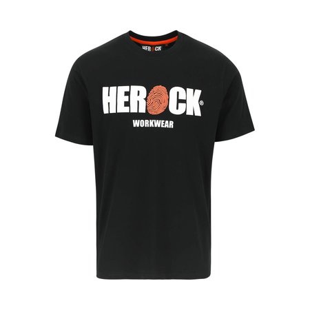 HEROCK T-Shirt Eni Korte Mouwen Zwart M