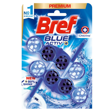BREF WC Blok 2x50gr Blue Activ Hygiene
