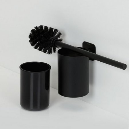 TIGER Colar Toiletborstel met Houder Zwart