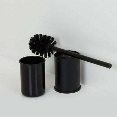 TIGER Colar Toiletborstel met Houder Vrijstaand Zwart