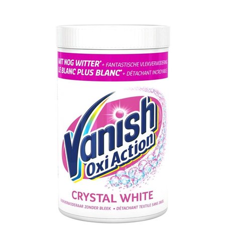 VANISCH Oxi Action Crystal White Poeder - Voor Witte Was - 600g