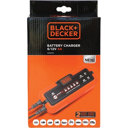 BLACK & DECKER Acculader 6V en 12V 4A