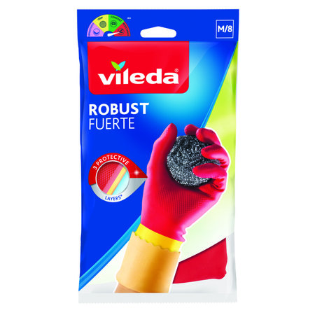VILEDA Handschoenen Robust Medium, 1 Paar