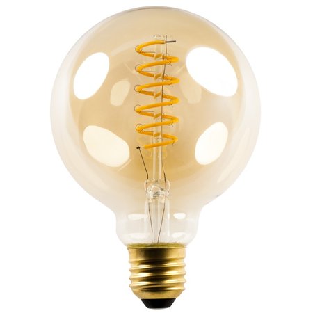 FANTASIA LED-lamp Globe Spiral E27 5W 2200K Amber Dimbaar