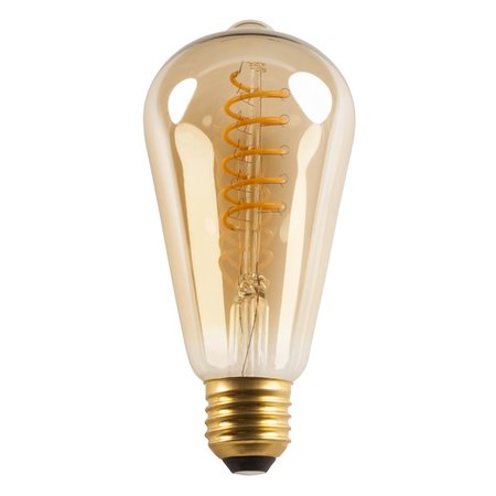 FANTASIA Lamp LED Decor Spiral E27 5W Amber 2200K Dimbaar