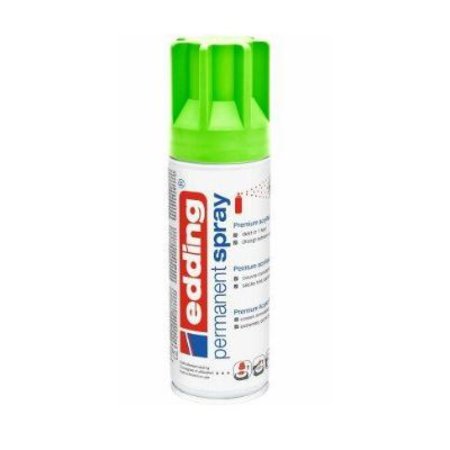 EDDING Permanent Spray E-5200 Mat Neon Groen 200ml