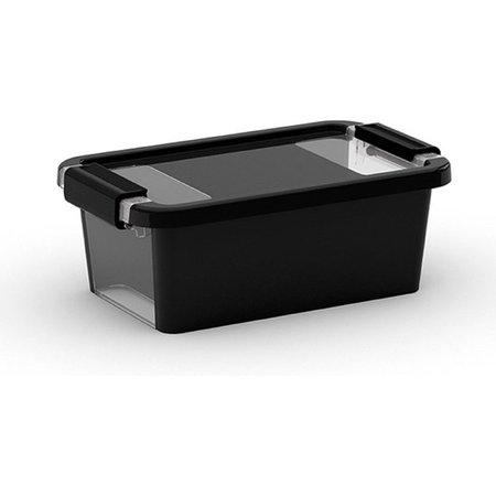 KIS Bi-Box Opbergbox XS Zwart 3l