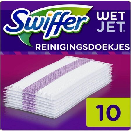 SWIFFER WetJet - Reinigingsdoekjes - 10 Stuks