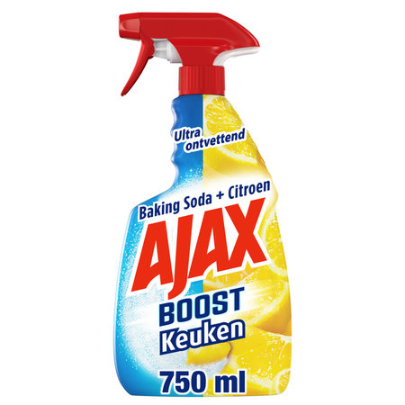AJAX Spray Keuken Boost Citroen 750ml