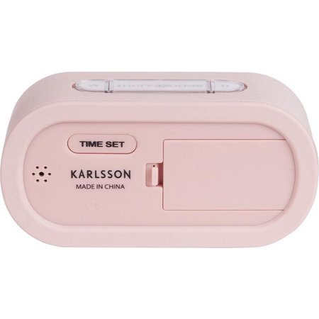 KARLSSON Alarmklok Gummy 7X14X5cm Roze