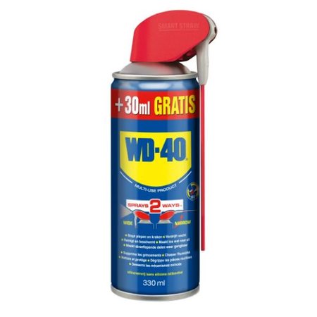 WD40 Multispray Smeermiddel met Smart Straw - 300+30ml