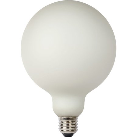 LUCIDE LED Filamentlamp G125 Ø12,5cm Dimbaar E27 8W Opaal
