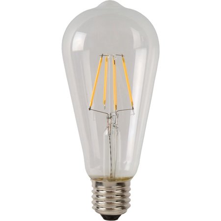 LUCIDE LED Filamentlamp ST64 Dimbaar 5W E27 Transparant