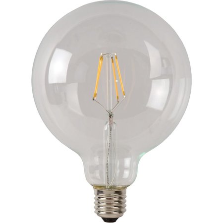 LUCIDE LED Filamentlamp G125 Dimbaar E27 5W 600lm Transparant