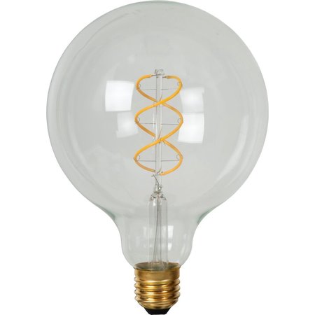 LUCIDE LED Filamentlamp G125 Dimbaar E27 5W 480lm Transparant