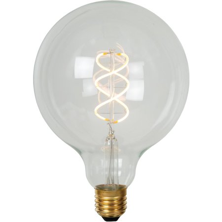 LUCIDE LED Filamentlamp G125 Dimbaar E27 5W 480lm Transparant