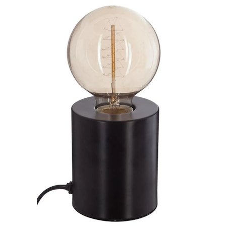 ATMOSPHERA Lampvoet 'Saba' - Zwart, H.10,5 cm