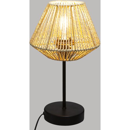 ATMOSPHERA Tafellamp 'Jily' - Naturel - H 34 cm