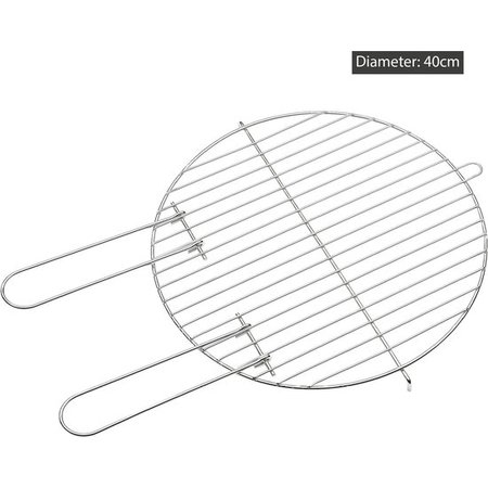 BARBECOOK Braadrooster RVS Rond, Ø 40cm