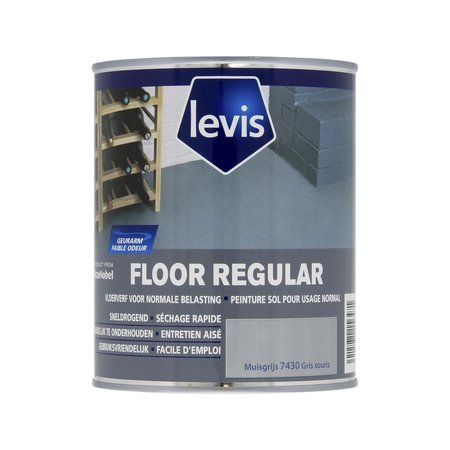 Levis Floor Regular Muisgrijs 750ml