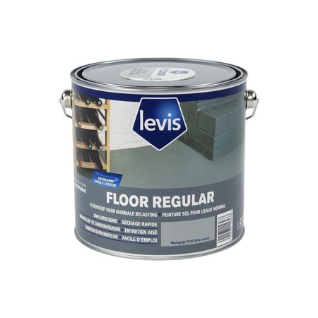 Levis Floor Regular Muisgrijs 2,5L