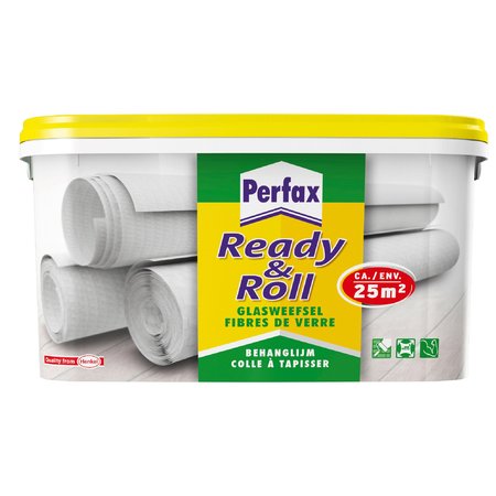 Perfax Behanglijm Ready&Roll Glasweefsel 5kg