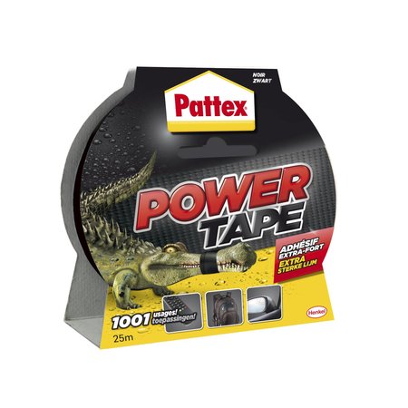 Pattex Powertape 25m Zwart