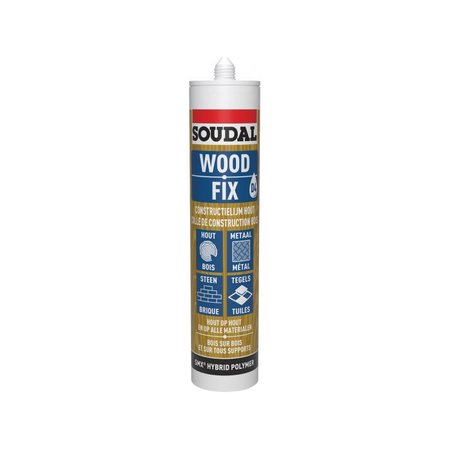 SOUDAL Constructielijm Wood Fix, 290ml