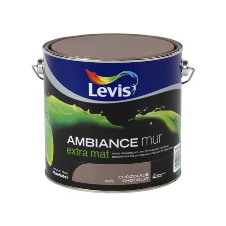 Levis Ambiance Mur Extra Mat Chocolade 2,5L