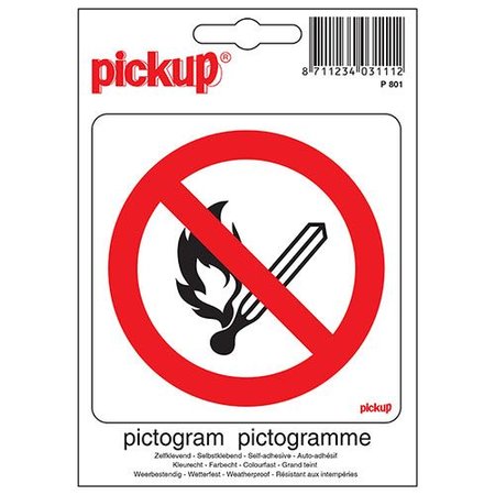 Pickup Pictogram Vuur Verboden